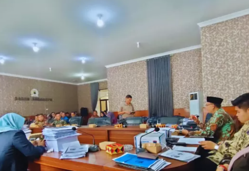 Rapat Penyampaian LKPJ Bupati Tahun 2024, Jenggis Khan Haikal Soroti Kinerja Dispora