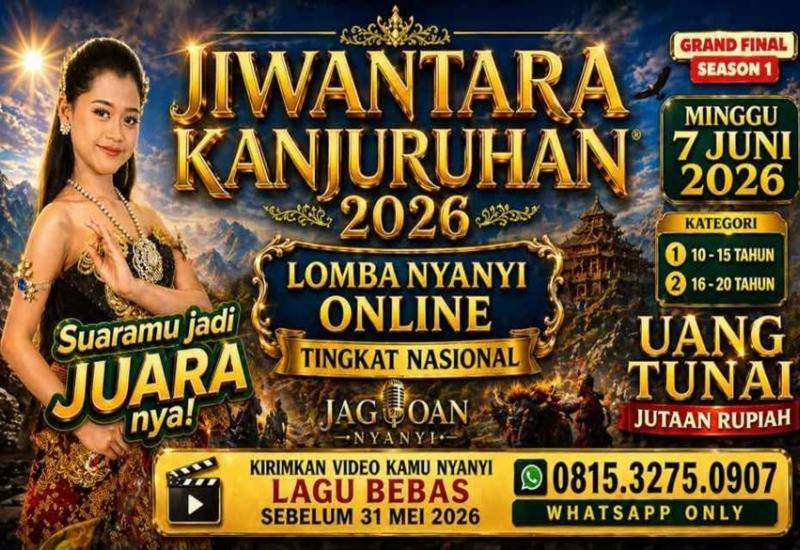 Vanya Wijaya Ajak Generasi Muda Ikut Lomba Nyanyi Tingkat Nasional “Jiwantara Kanjuruhan 2026 Season I”