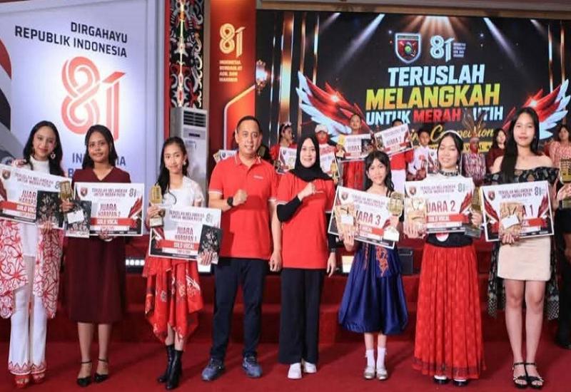 Mayjen Krido Pramono Rayakan HUT ke-81 RI Lewat Panggung Musik “Teruslah Melangkah untuk Merah Putih”