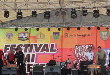 Pembukaan Festival Bumi Rafflesia, Jumat (21/07/2017).