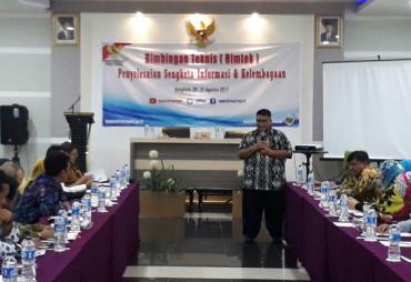 Bimbingan Teknis (Bimtek) Penyelesaian Sengketa Informasi, Selasa (29/08/2017)