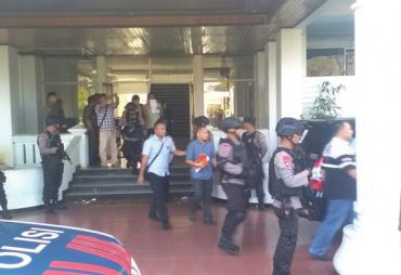 Rekontruksi yang digelar KPK di Bengkulu