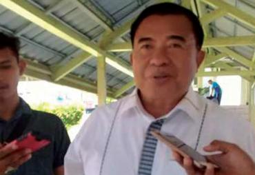 Mantan Bupati Kepahiang Bando Amin C Kader Datangi Kejati Bengkulu, Rabu (19/7/2017)