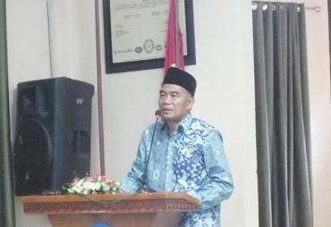 Mendikbud Prof Dr Muhajir Effendy, M.A.P saat berkunjung ke Lembaga Penjamin Mutu Pendidikan (LPMP) Bengkulu dalam rangka Sosialisasi Bentuan Pemerintah Pendampingan Sekolah Pelaksana Kurikulum 2013 dan Sekolah Model Jenjang SMP, SMA dan SMK Se -Provinsi Bengkulu Minggu (14/5/2017)