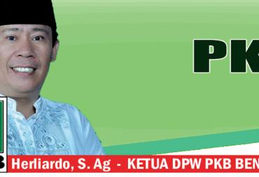Ketua DPW PKB Provinsi Bengkulu, Herliardo, S. Ag