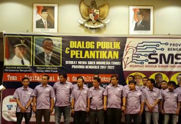 Pengukuhan Pengurus SMSI Provinsi Bengkulu