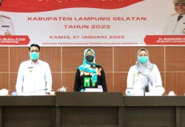  (Pemkab) Lampung Selatan melaksanakan Rapat Tim Koordinasi Penanggulangan Kemiskinan