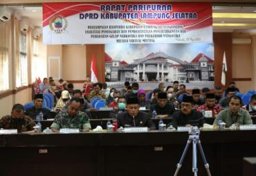 Sampaikan Raperda Fasilitasi P4GN dan Prekursor Narkotika