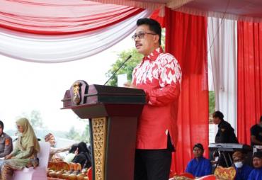 Gebyar Budaya dan Silahturahmi Keluarga Besar TCM Dihadiri Oleh Sekdakab Lampung Selatan