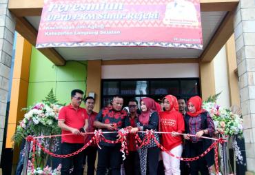 Bupati Nanang Ermanto Resmikan UPT Puskesmas Sinar Rezeki