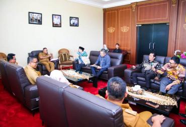 Audiensi Dengan Rektor Universitas Saburai, Ini Pembahasan Bupati Lampung Selatan