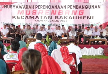 Anggota DPRD Lampung Selatan Deden dan Sadide Hadiri Musrenbang Kecamatan Bakauheni