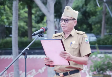 Staf Ahli Bupati Bidang Keuangan Ingatkan Tingkatkan Inovasi Saat Pimpin Apel Mingguan