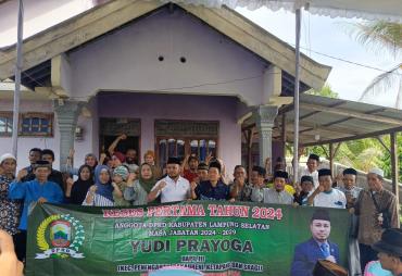 Di Tanah Kelahirannya, Anggota DPRD Lamsel Yudi Suprayoga Gelar Reses