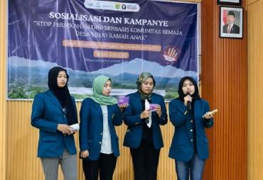 Mahasiswa KKN-R Universitas Diponegoro Bangun Gerakan Pencegahan Pernikahan Dini dan Stunting di Desa Mojo